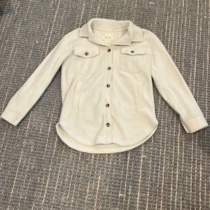 White button up jacket